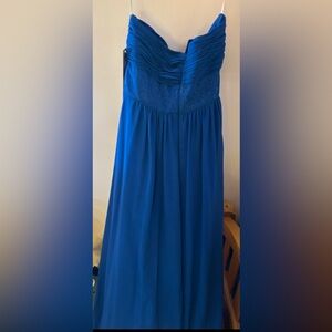 NWT Night Scene Royal Blue gown.  Blue Gown Size M